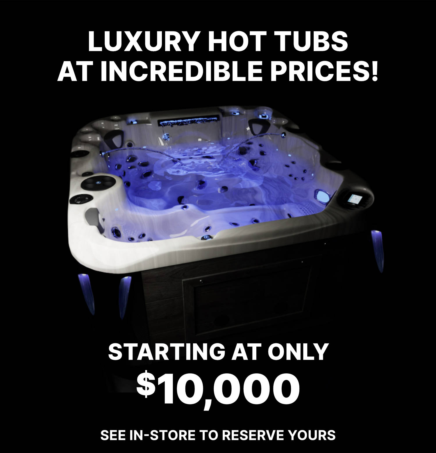 Luxury Hot Tubs - Starting at only $10k